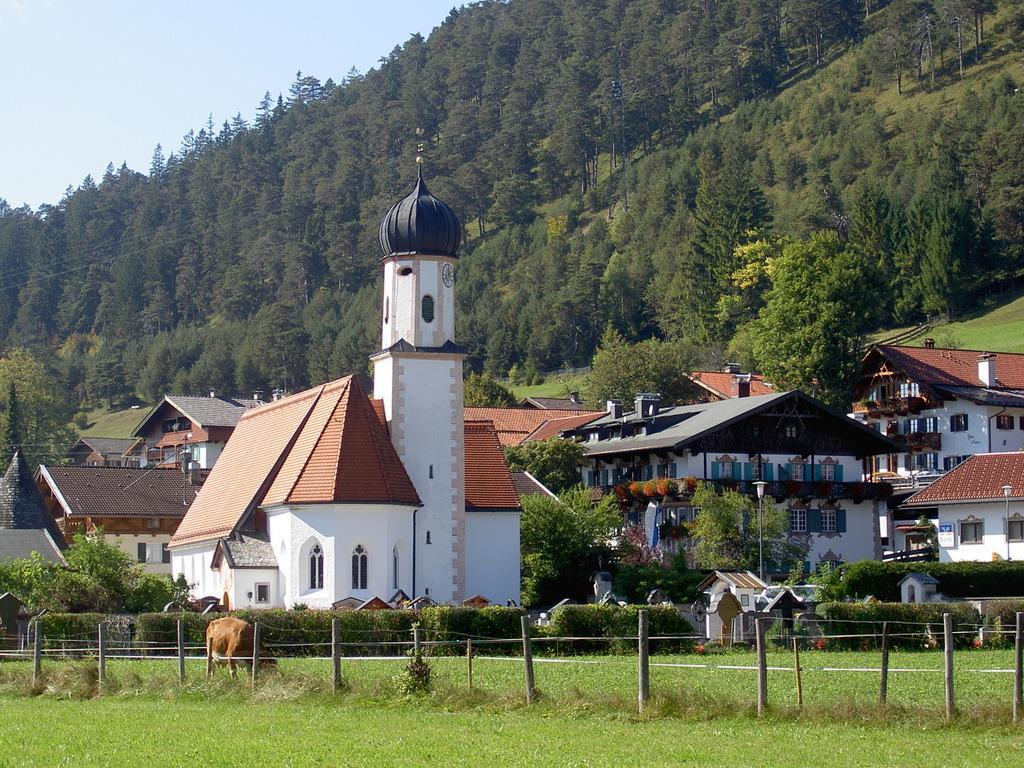 Appartementhaus Alpenrose Wallgau Eksteriør bilde