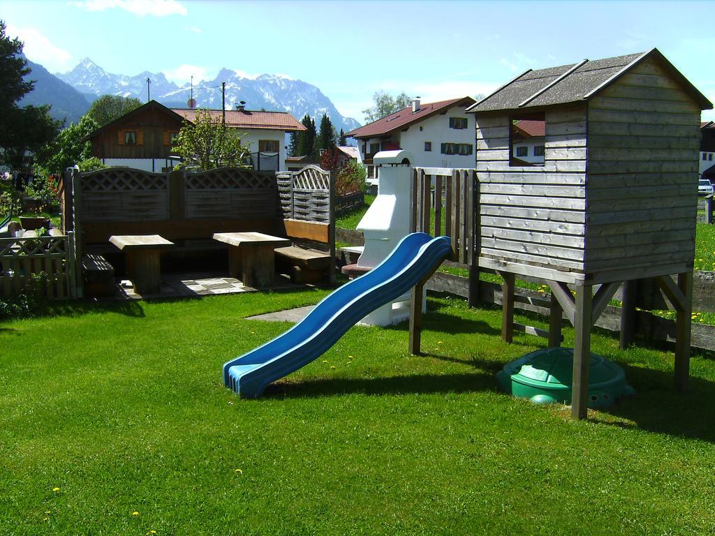 Appartementhaus Alpenrose Wallgau Eksteriør bilde